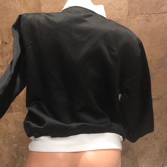 PLAYBOY Jackets & Coats | Black White Bunny Playboy Jacket Windbreaker Satin | Poshmark